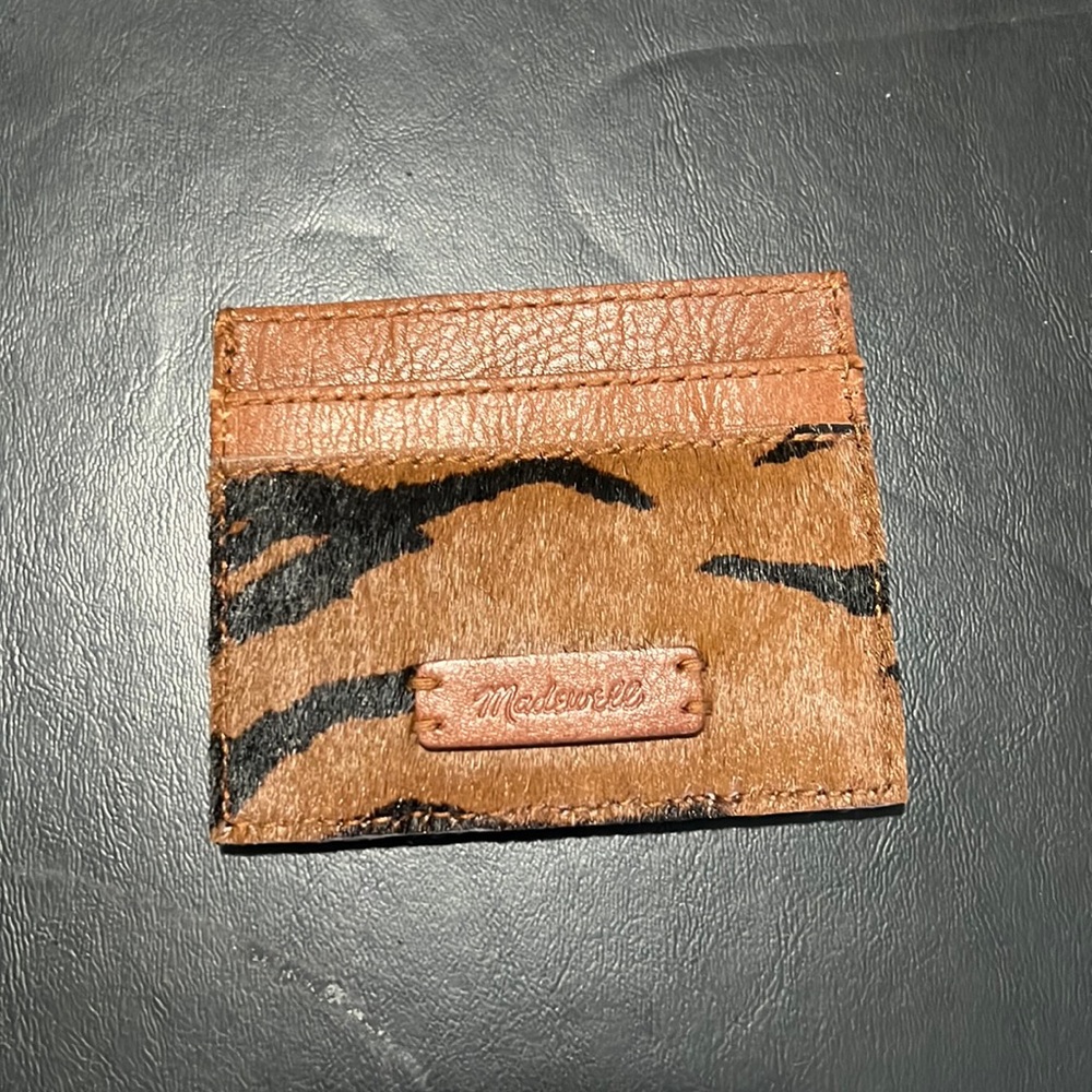 New! Madewell leather compact wallet